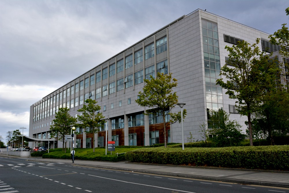 The main building of St. Vincent's Hospital at Elm Park, Dublin, in 2017 (Sarah Mac Donald)