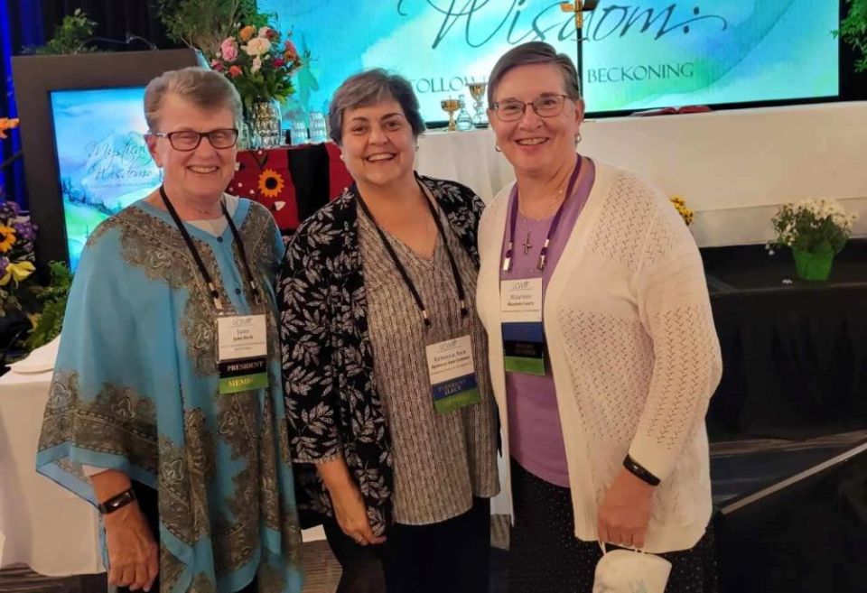 The new LCWR presidential team, for 2022-2023