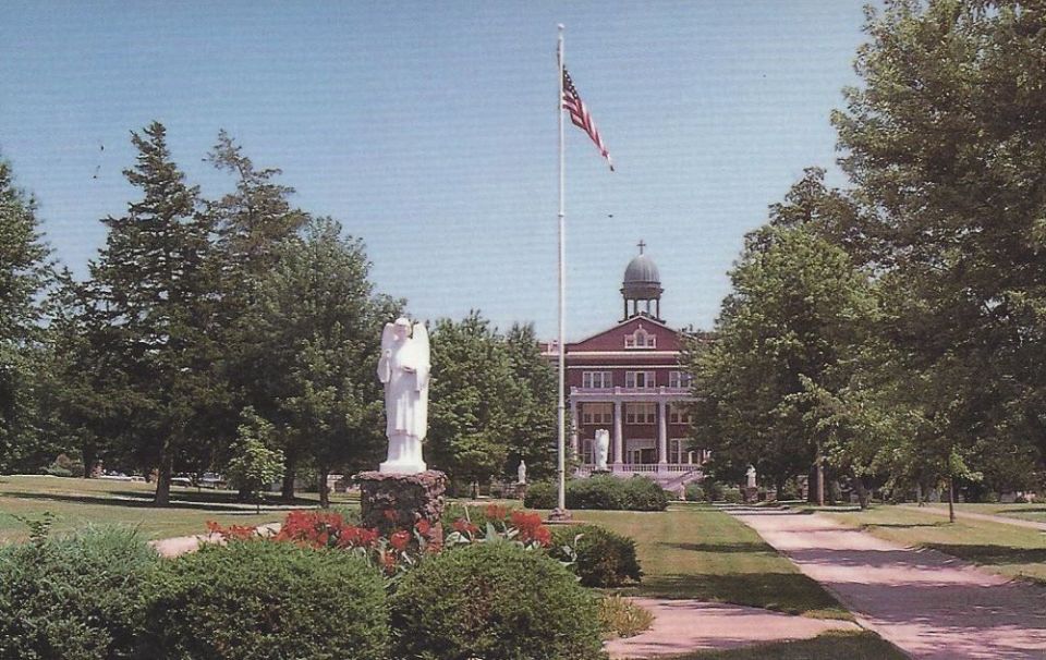 The campus of the Ursuline Sisters of Paola, Kansas, in an undated photo (Courtesy of the Ursuline Sisters of Mount St. Joseph)