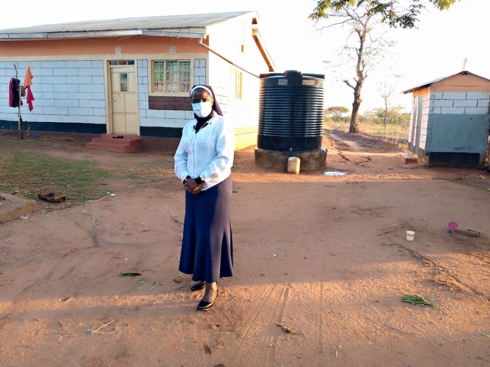 The pandemic has had negative effects that will be felt for a long time; despite these, it is important to move on. Sr. Agnes Musemba Mativo in Kenya, is used to wearing a mask. (Provided photo)
