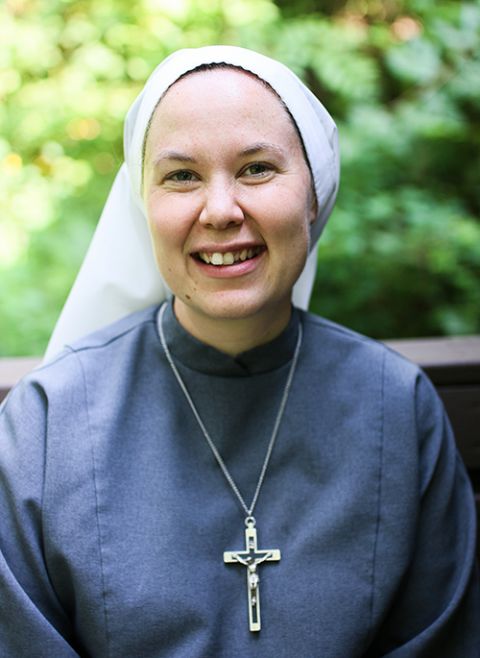Sr. Mary Gemma Harris of the Franciscan Sisters, Third Order Regular, of Penance of the Sorrowful Mother (Courtesy of the Franciscan Sisters T.O.R./Caroline Fischer)