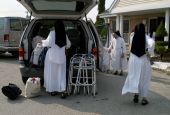 While evacuating during Hurricane Rita in 2005, several Dominican Sisters of Mary Immaculate Province in Texas spent 18 hours in cars on their way toward Dallas.