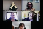 This is a screen grab from an Oct. 19 online panel about the death penalty sponsored by Renew International and the Archdiocese of Washington (Catholic News Service)